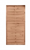 Lamellenzaun 180x90x2cm braun