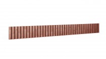 Rollboarder gerade 180x23x46cm braun