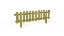 Gartenzaun WAMPIR 120x45x30cm