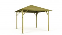 Gartenpavillon 11,1m² 333x333cm