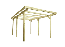 Carport 9,8m² 304x500cm
