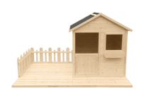 Kinderhaus MAGIC mit Veranda 2,24m² 248x171cm