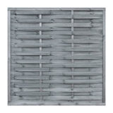 Lamellenzaun 180x180x2,5 grau