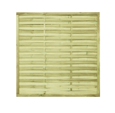 Lamellenzaun Holz 180x180x3,5cm