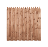 Sichtschutzzaun HOLENDER 180x180x5cm braun