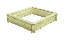 Sandkasten ohne Abdeckung 120x28x120cm